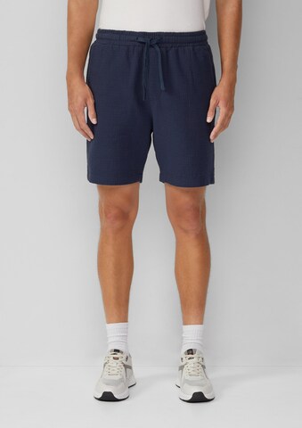 QS Regular Broek in Blauw