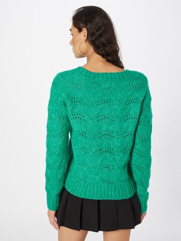 Pull-over 'Bibbi' PIECES en vert