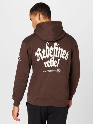 Redefined Rebel Sweatshirt 'Clay' in Brown