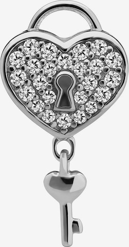 Pendentif Lucardi en argent : devant