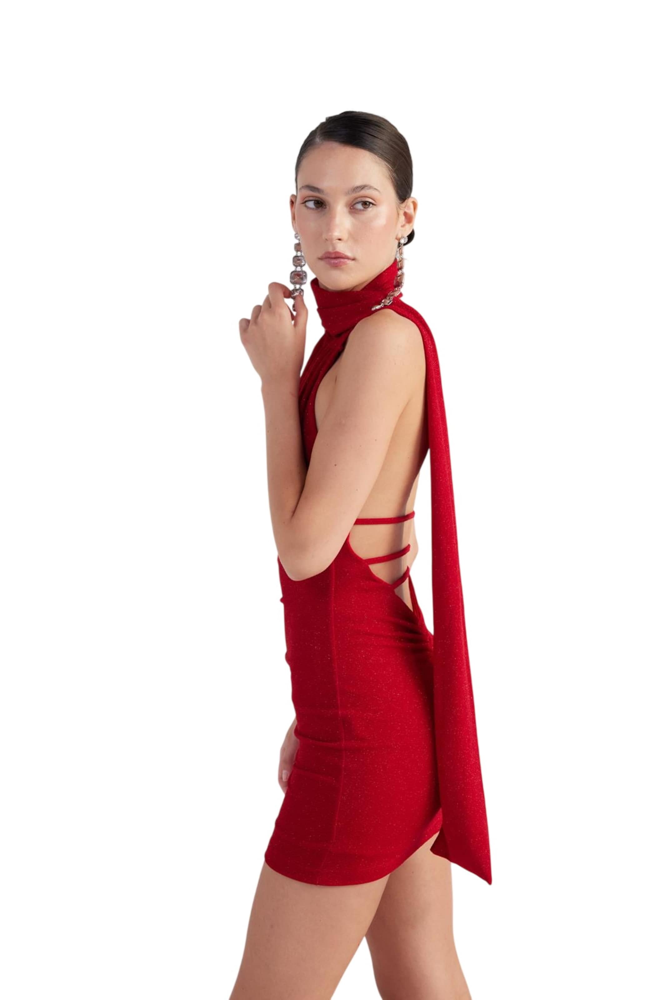 HOLLY LOLLY Kleid in Rot