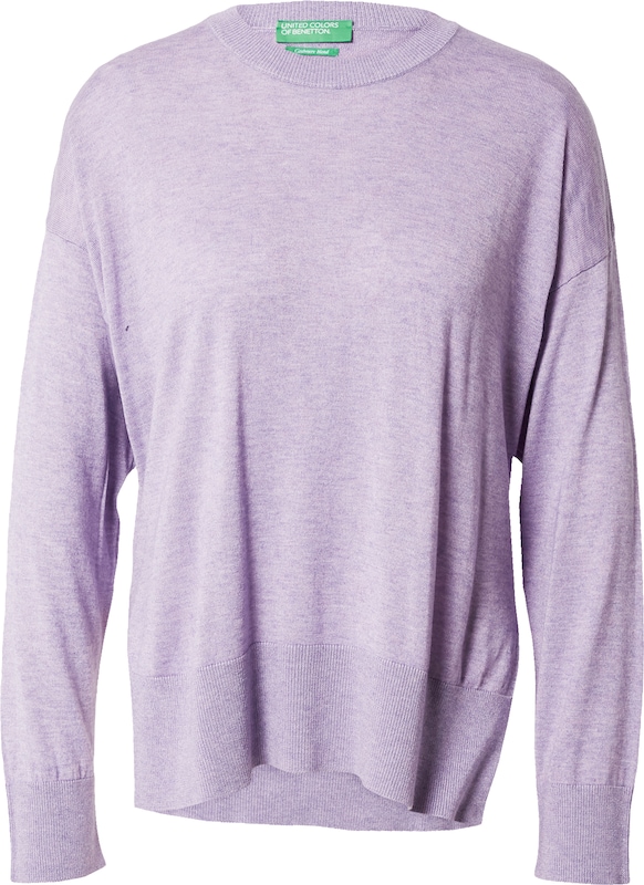 UNITED COLORS OF BENETTON Pullover in Lavendel