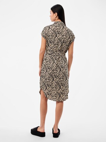 PIECES Shirt dress 'PCNya' in White
