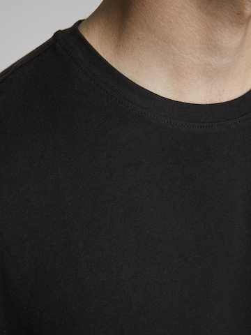 juoda JACK & JONES Standartinis modelis Marškinėliai 'Noa'