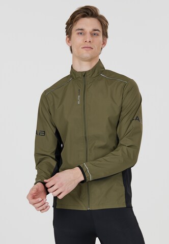 ELITE LAB Athletic Jacket in Green: front