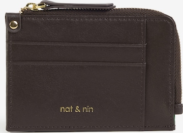 Nat&Nin Kukkaro 'LANA' värissä ruskea: etupuoli