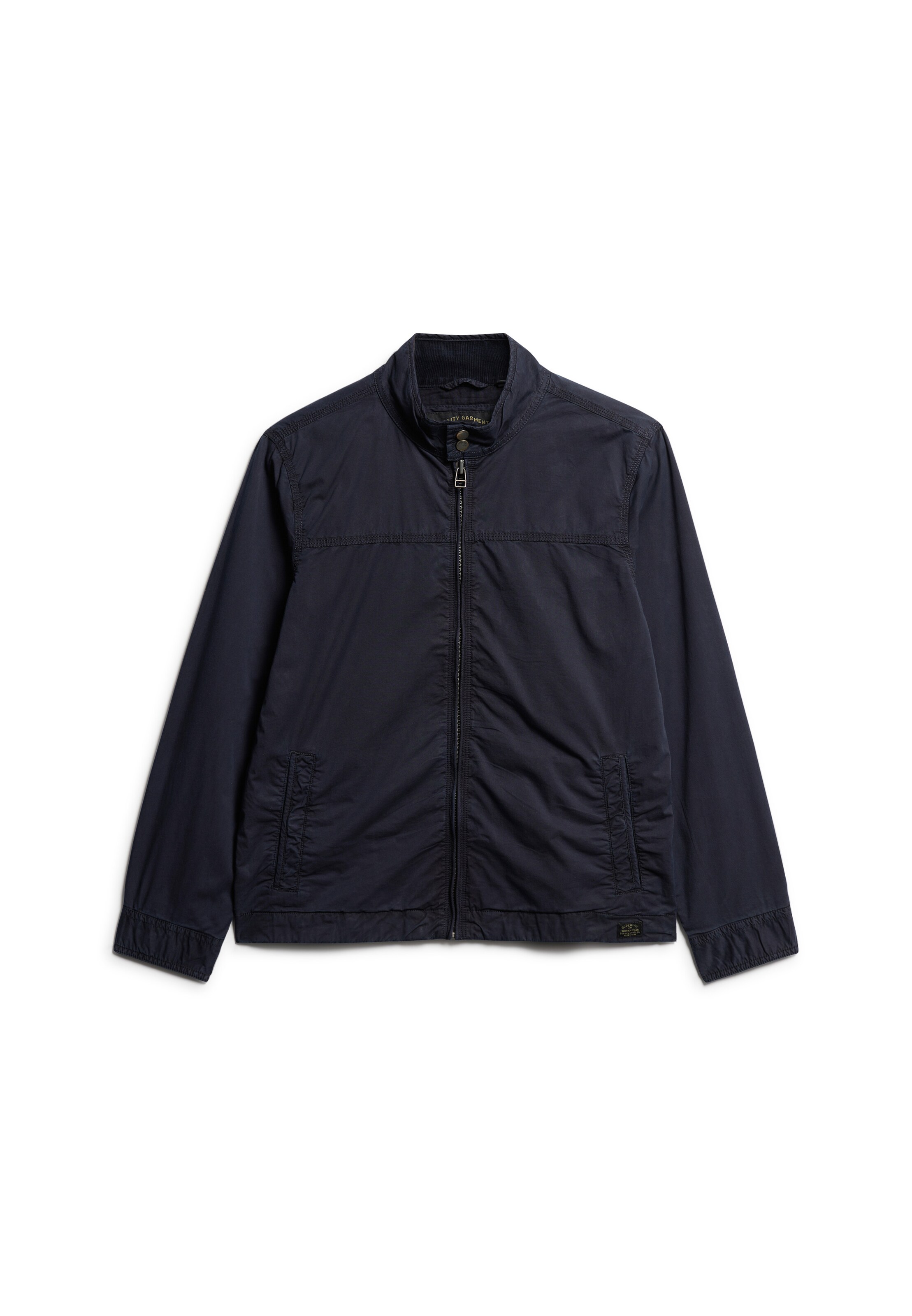 Superdry Tussenjas 'Harrington' in Blauw: voorkant