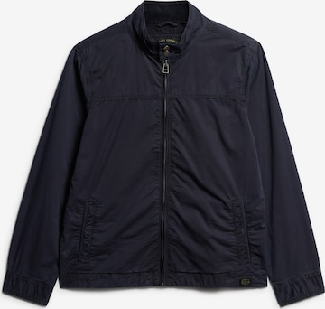 Superdry Tussenjas 'Harrington' in Blauw: voorkant