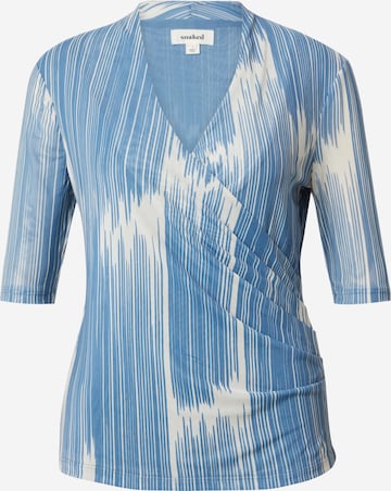 Chemisier 'Aldora' SOAKED IN LUXURY en bleu : devant
