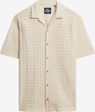 Superdry Overhemd in Beige: voorkant
