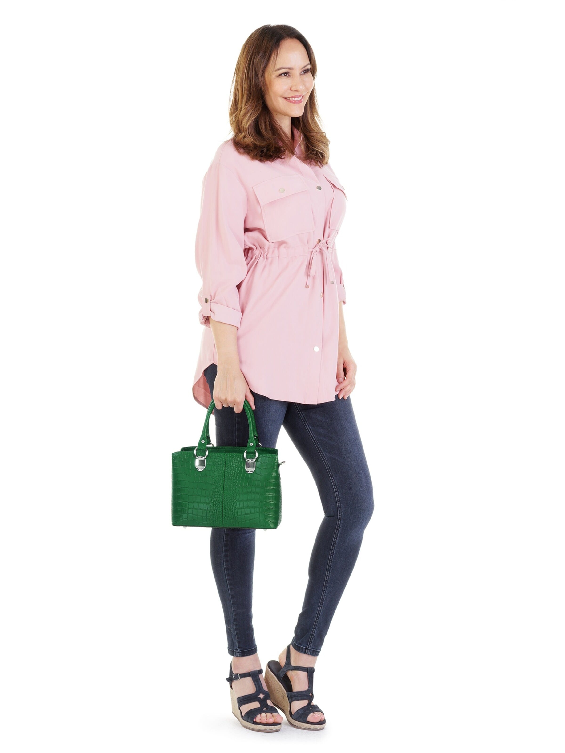 Cluty Crossbody Bag in Green