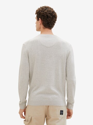 TOM TAILOR Pullover in Grau