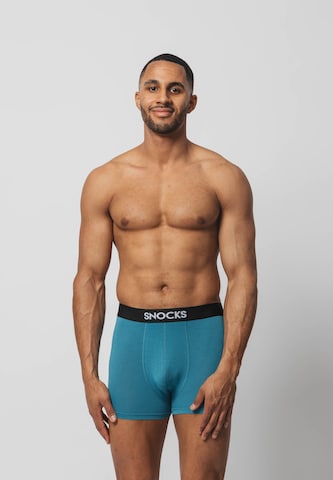 SNOCKS Boxershorts in Blau