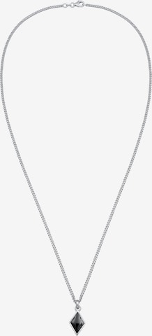 KUZZOI Ketting 'Geo' in Zilver: voorkant