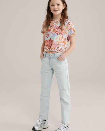 Maglietta di WE Fashion in rosa
