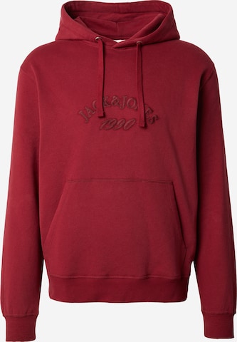JACK & JONES - Sudadera 'JORBLEECKER' en rojo: frente