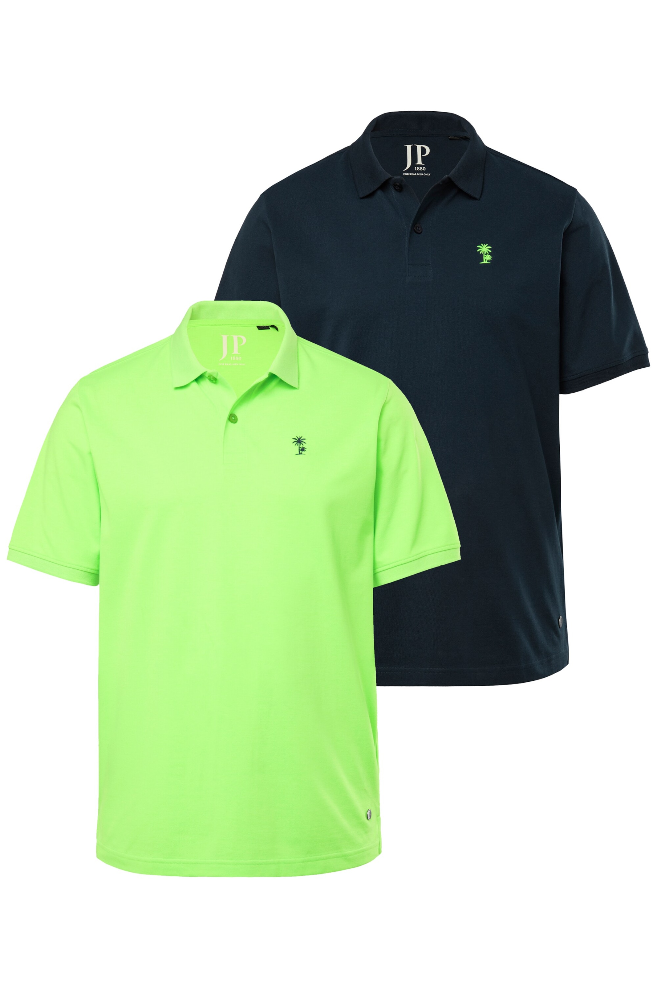 JP1880 Shirt in Blauw: voorkant