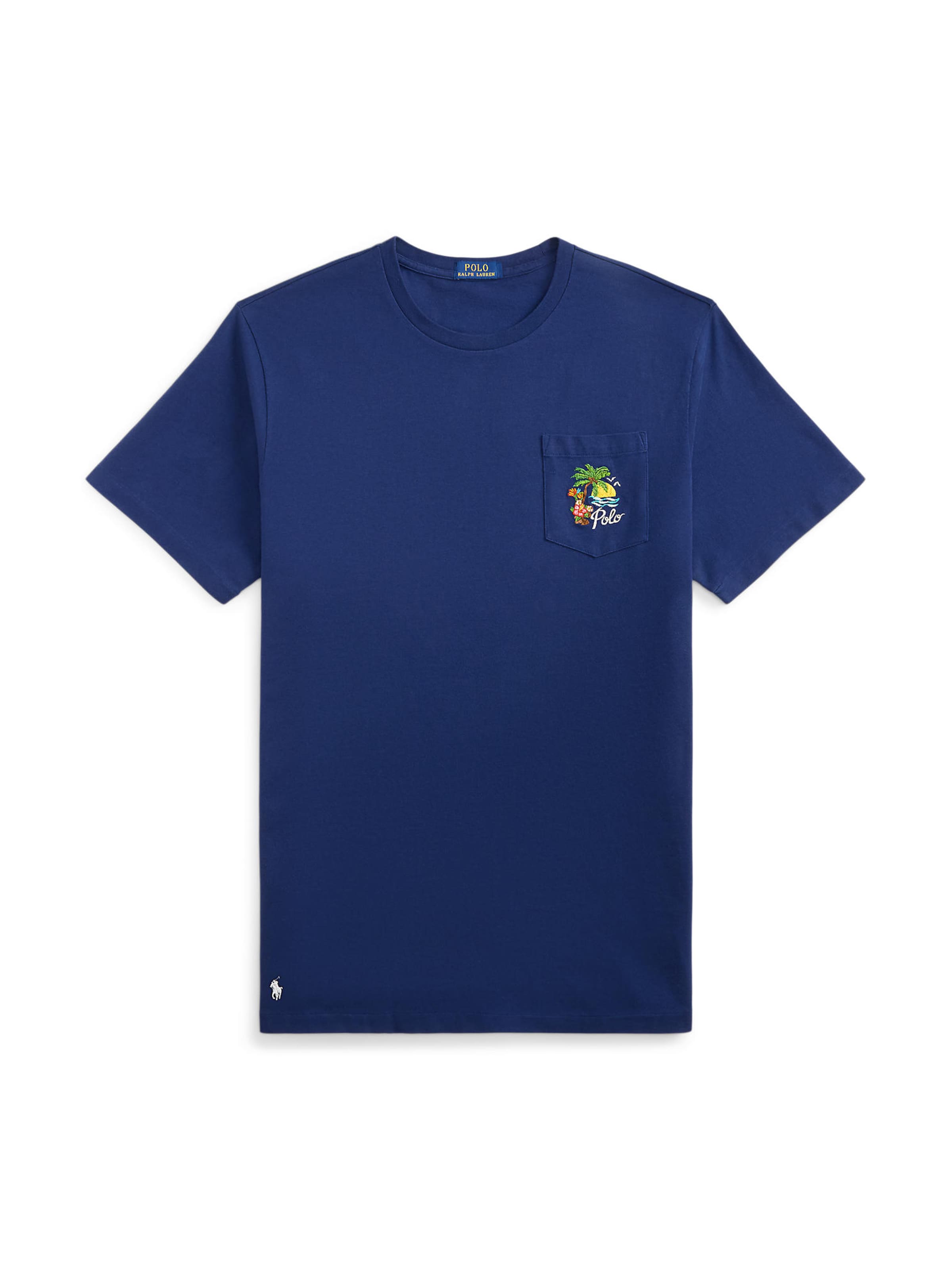 Maglietta di Polo Ralph Lauren Big & Tall in blu: frontale