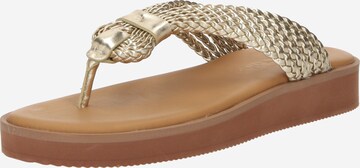 See by Chloé T-bar sandals 'SANSA' in Gold: front