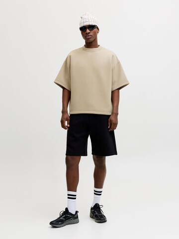 JACK & JONES Sweatshirt in Beige