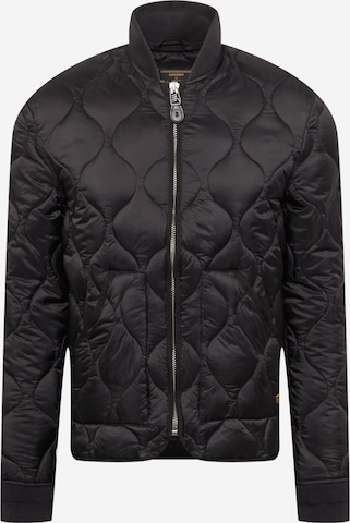 Superdry Prehodna jakna 'Liner' | črna barva: sprednja stran