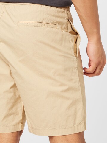 UNITED COLORS OF BENETTON Loose fit Trousers in Beige
