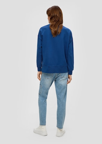 s.Oliver Sweatshirt in Blau