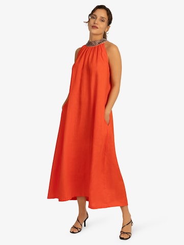 APART Cocktail Dress in Orange