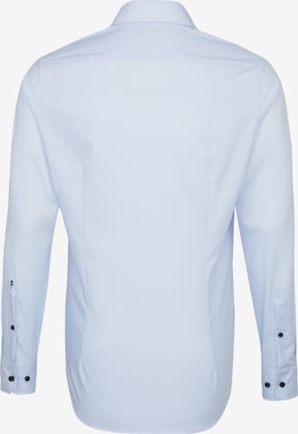 SEIDENSTICKER Slim fit Business Shirt ' Shaped ' in Blue