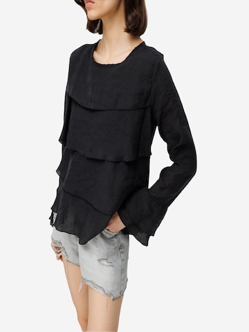 MixRay Blouse 'Blusen' in Zwart