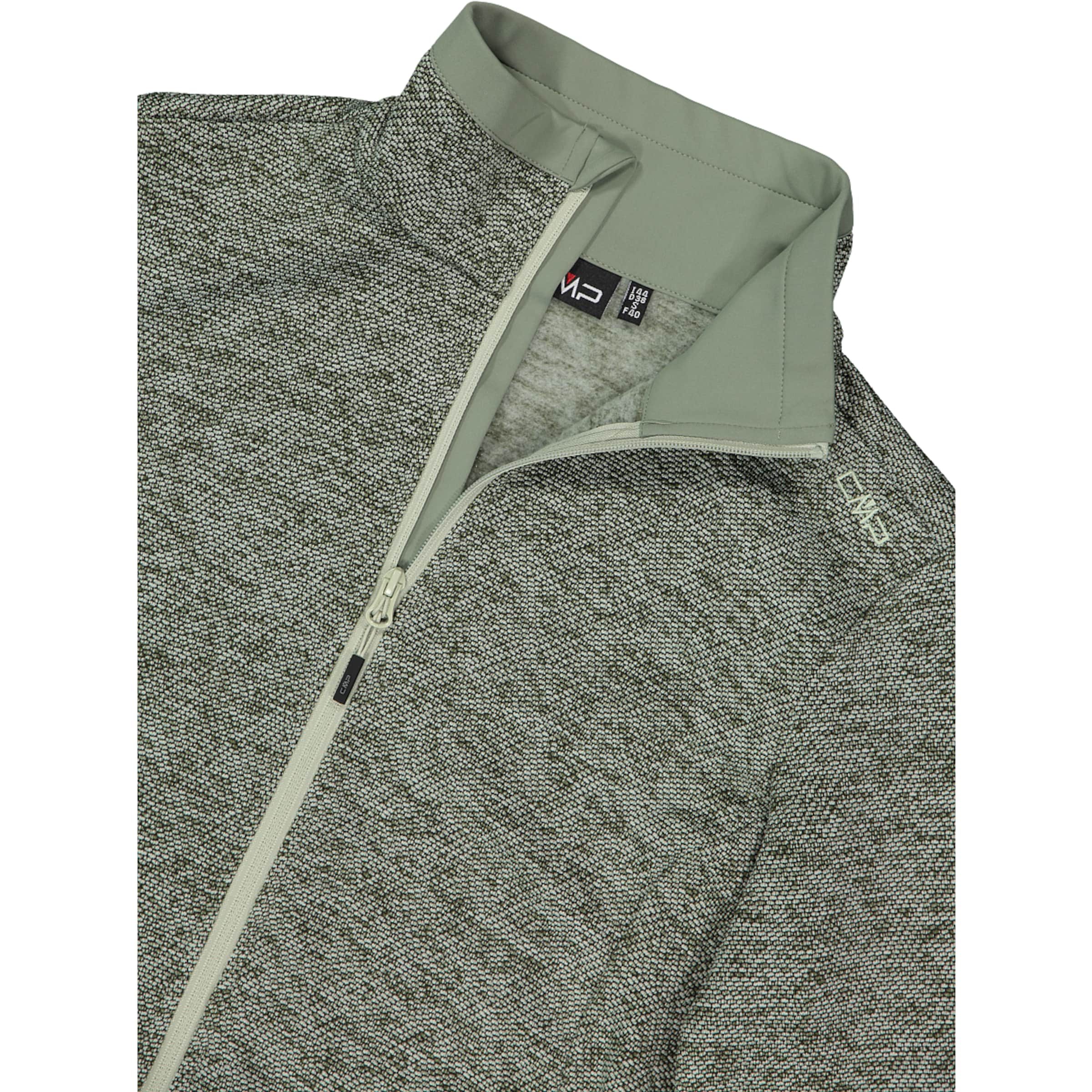 CMP Athletic Fleece Jacket in Green