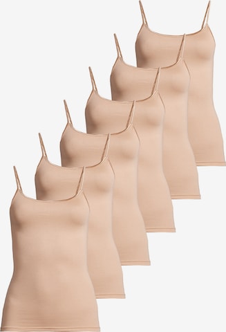 CON-TA Undershirt 'Modal' in Beige: front