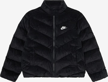 juoda Nike Sportswear Žieminė striukė: priekis