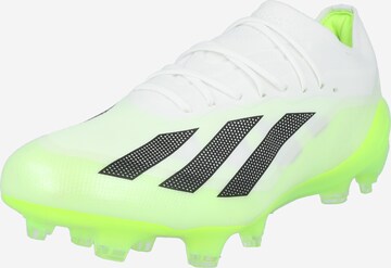 ADIDAS PERFORMANCE Soccer Cleats 'X Crazyfast.1' in White: front