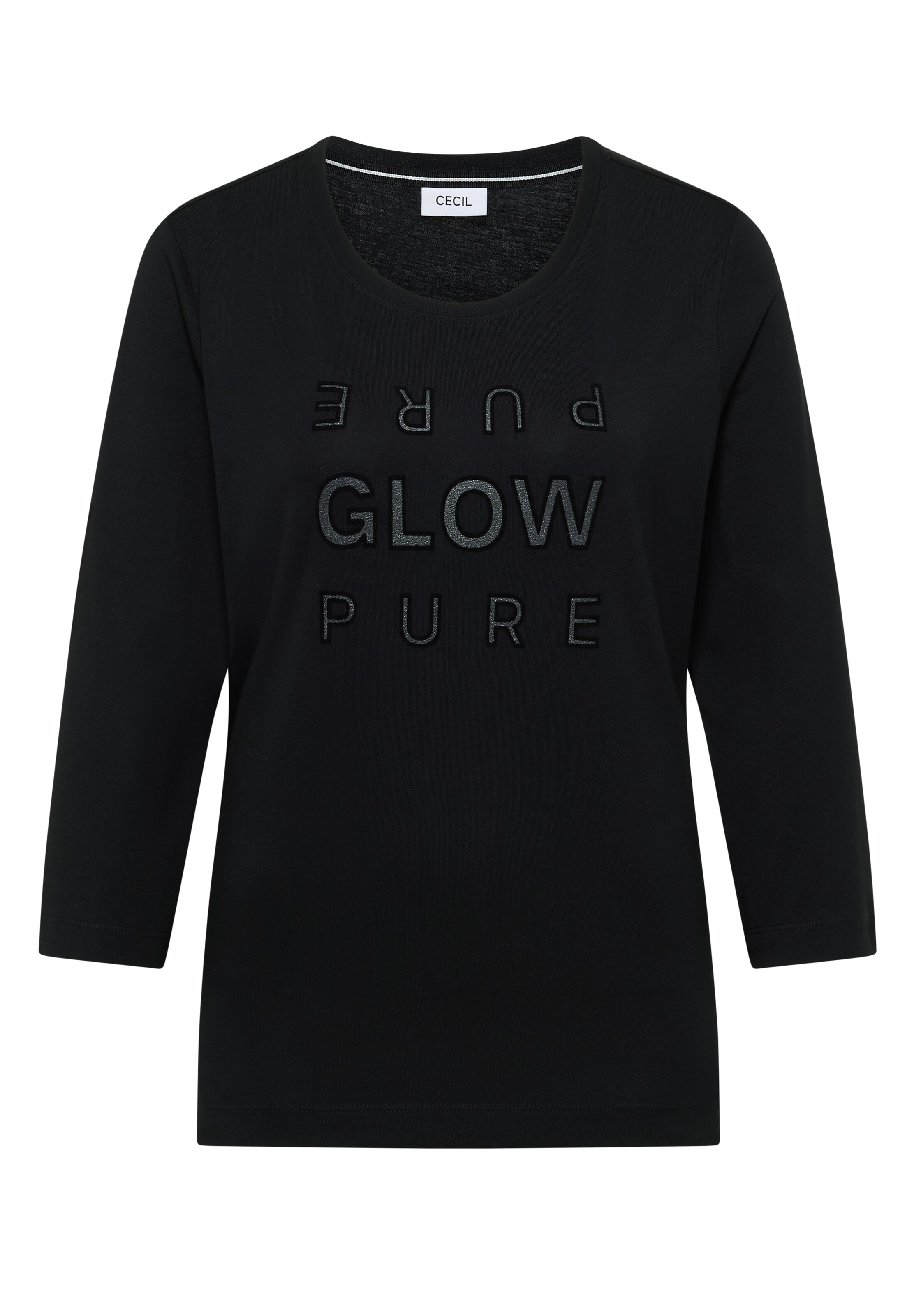 CECIL Shirt in Black: front