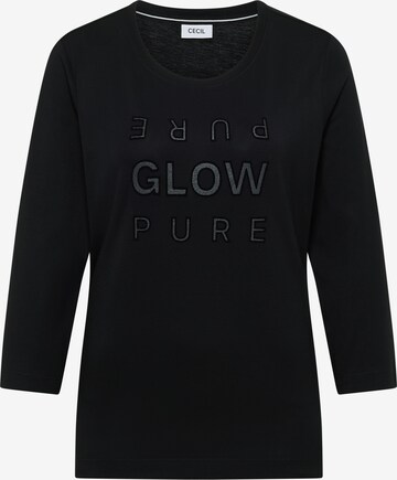 CECIL Shirt in Black: front