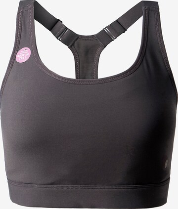 Athlecia Bustier Sport bh 'Jennie' in Zwart: voorkant