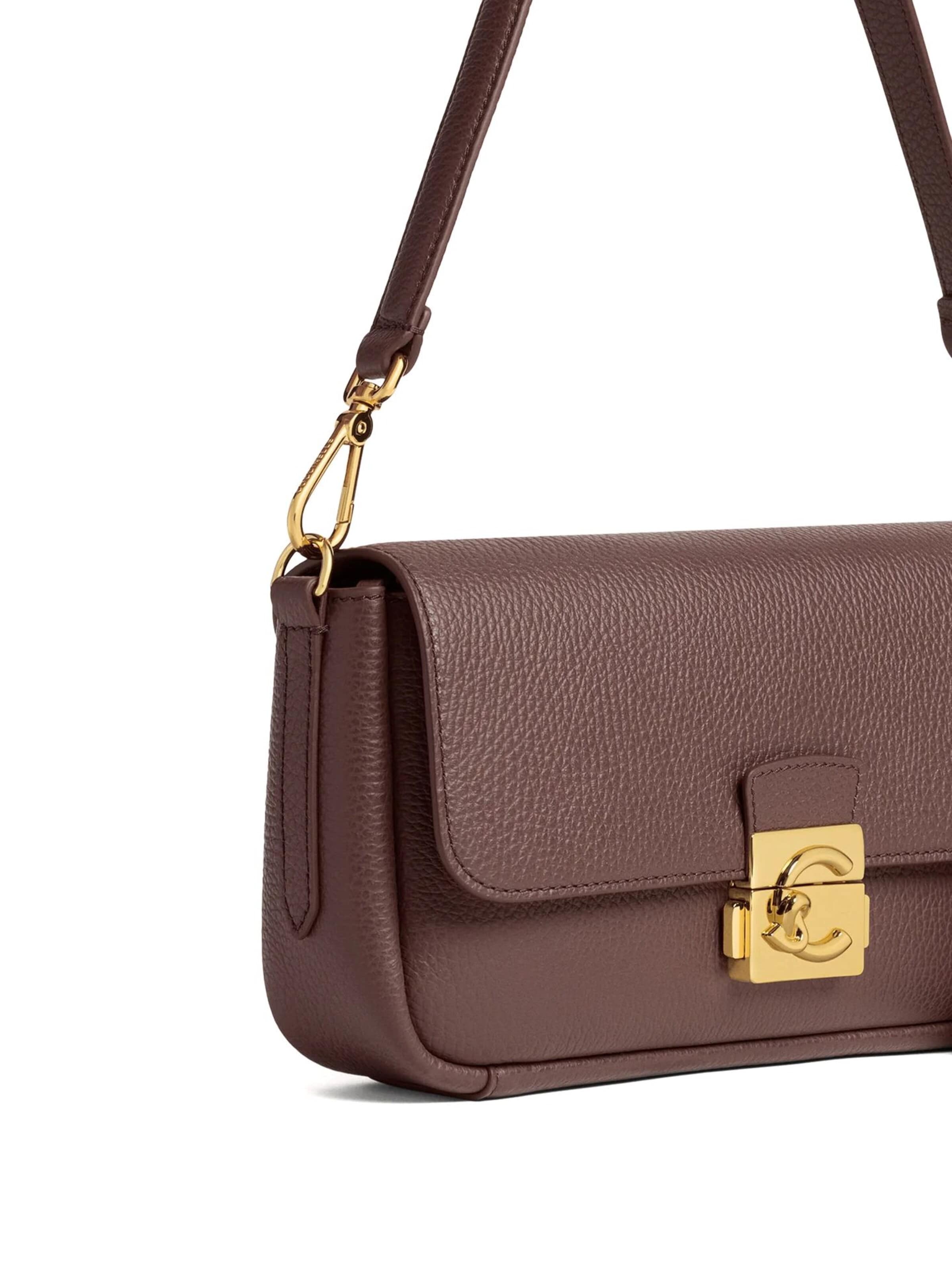 Coccinelle - Bolso de mano 'Coccinelle C-Me Lock Medium' en marrón