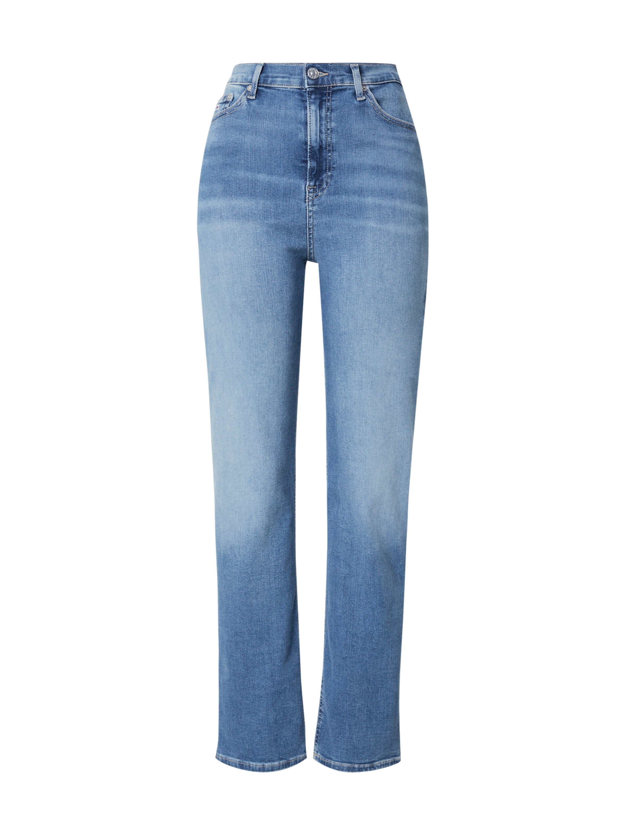 Tommy Jeans Regular Jeans 'JULIE' in Blauw: voorkant