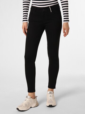 Blue Fire Skinny Jeans 'Alicia' in Schwarz: Vorderseite