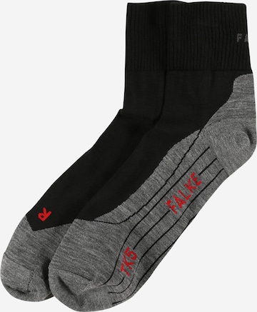 Chaussettes de sport FALKE en noir : devant