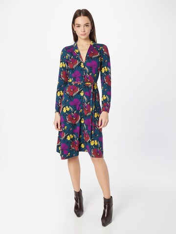 King Louie Shirt Dress 'Lola' in Blue: front