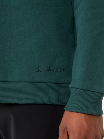 VAUDE Sports sweatshirt 'Manukau III' in Green