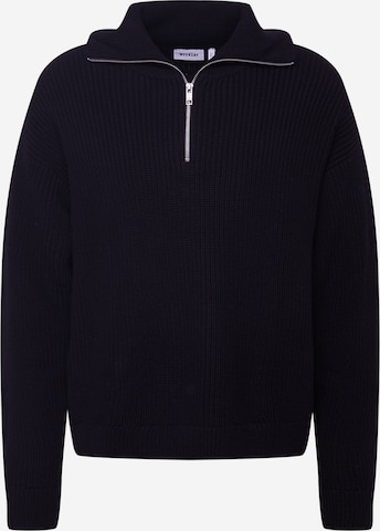 WEEKDAY Sweater 'Harry' in Black: front