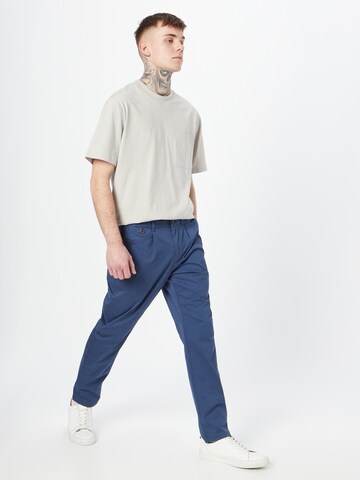 SCOTCH & SODA Regular Bandplooibroek 'Blake' in Blauw