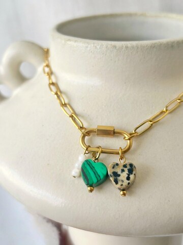 BEACH TO THE CITY Kette 'Paperclip' in Gold