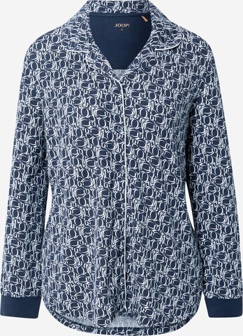 JOOP! Pajama shirt in Blue: front