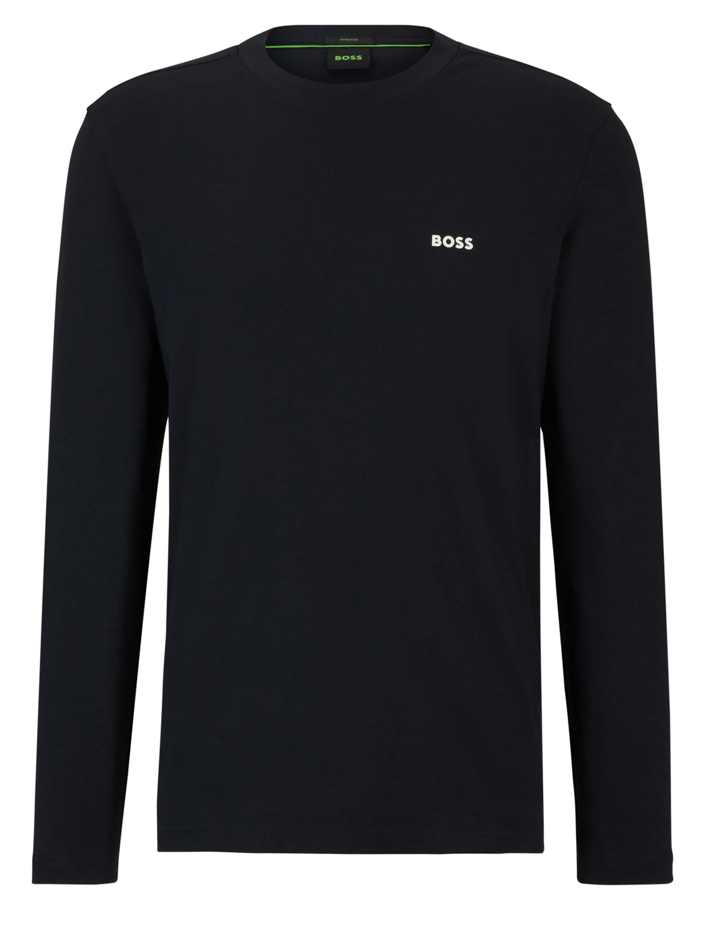 BOSS Shirt in Blauw: voorkant