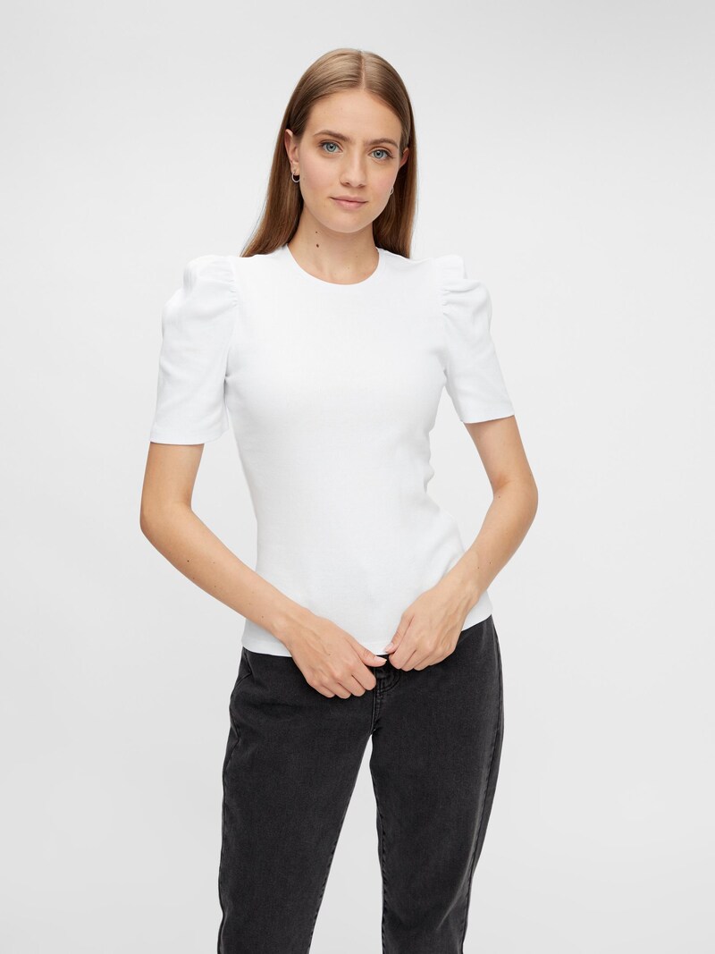 Women Clothing PIECES T-shirts White