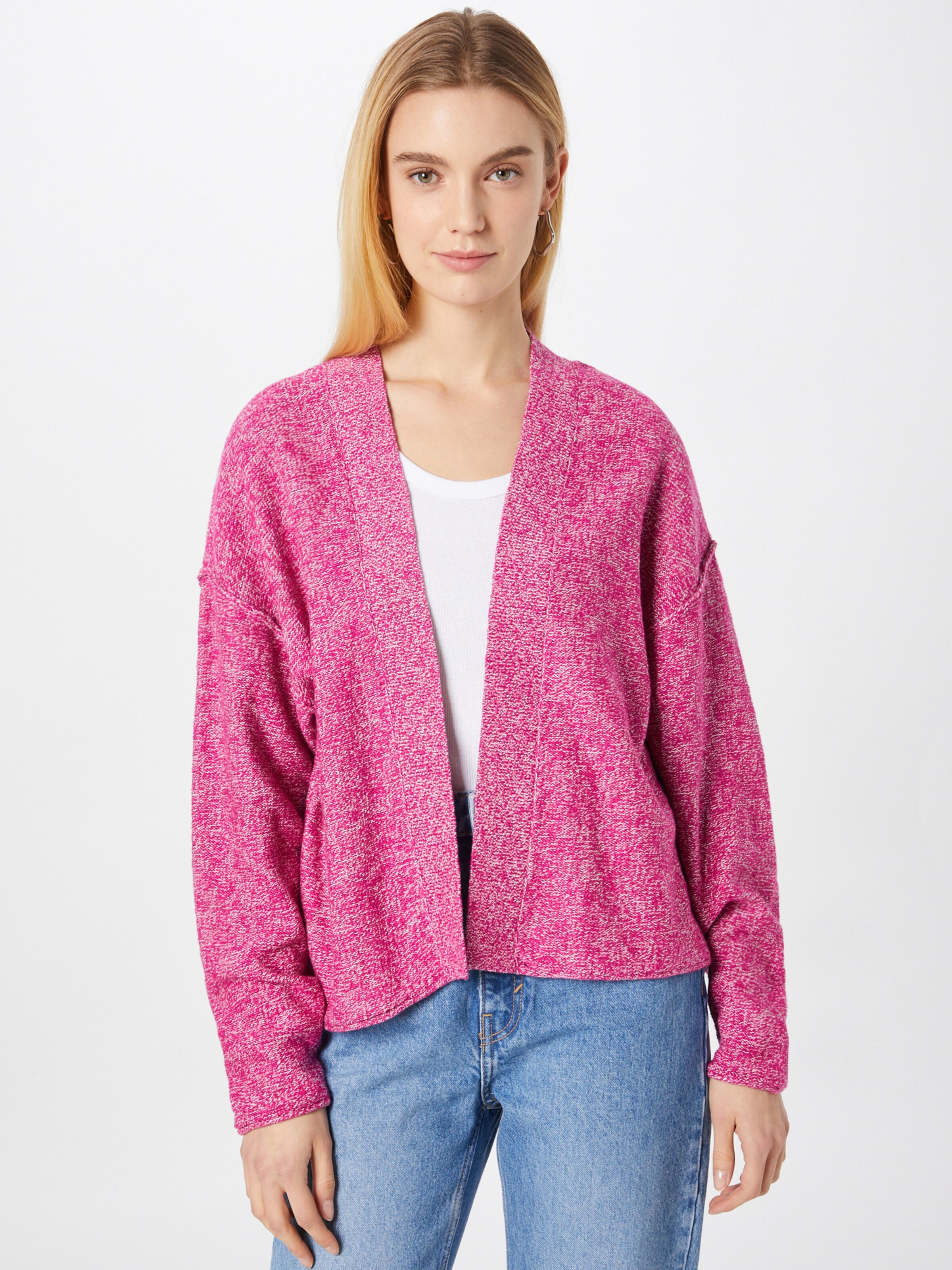 Frauen Pullover & Strick EDC BY ESPRIT Strickjacke in Fuchsia - KS38507 Frauen Pullover & Strick EDC BY ESPRIT Strickjacke in Fuchsia - KS38507